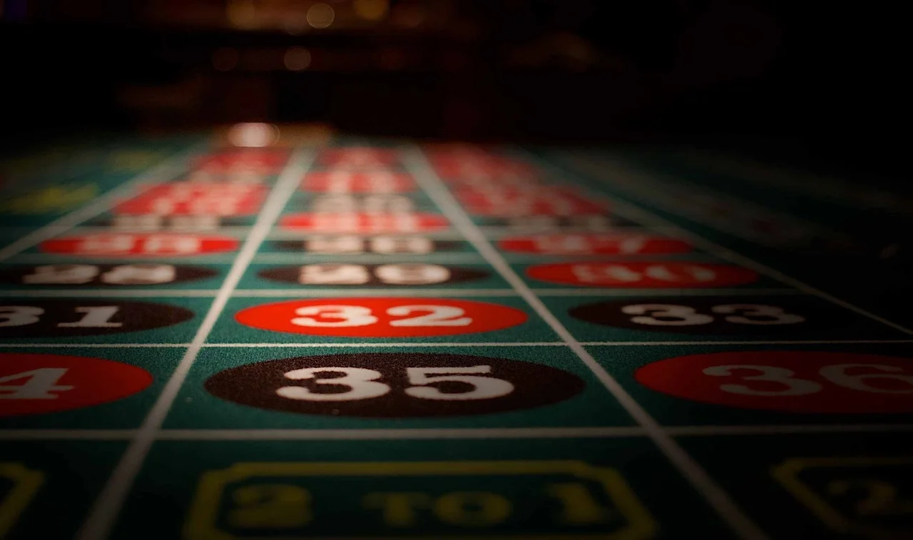 Elegant casino interior
